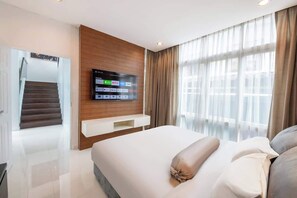 4 habitaciones, cuna de viaje, wifi gratis y ropa de cama 
