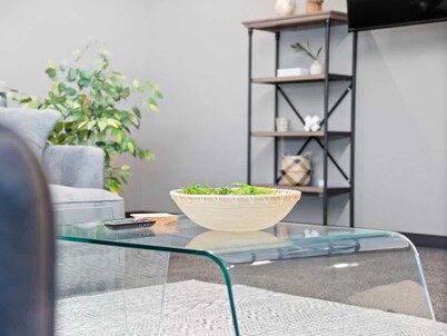 Chic 2-bedroom condo with private patio
