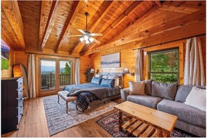 Smart TV, fireplace, video games