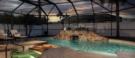 Außenpool, beheizter Pool