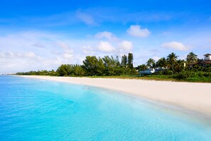 Sun-loungers, beach towels