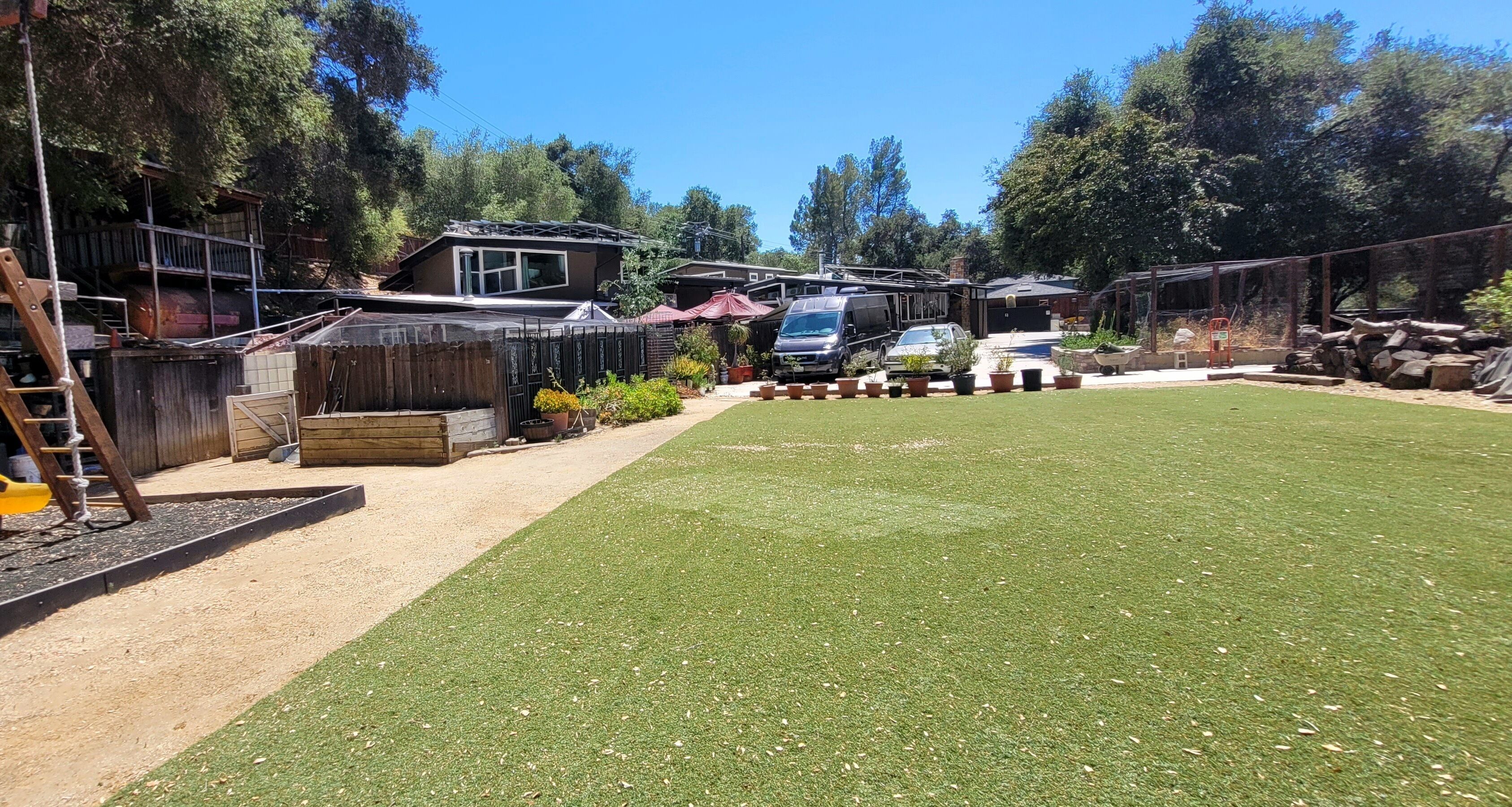 Enceinte de l’hébergement
