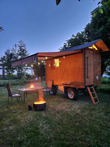 Beheizter Schäferkarren/Bauwagen