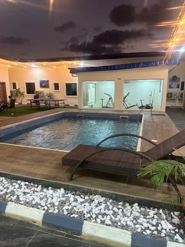 Outdoor pool
