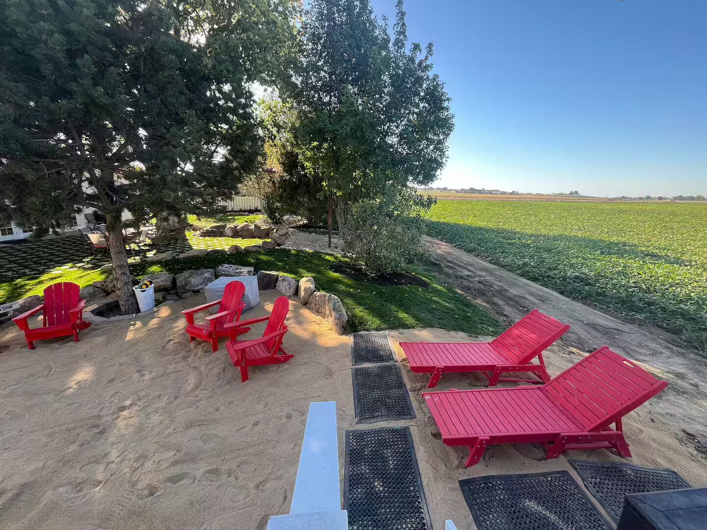 Áreas de la propiedad