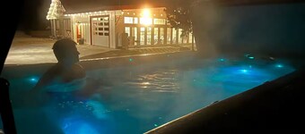 Red Roof Farmhouse • large gathering space • sleeps 27+ • hot tub • treehouse