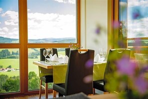 Blick von der Unterkunft