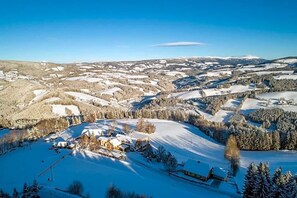 Vista des de l'allotjament