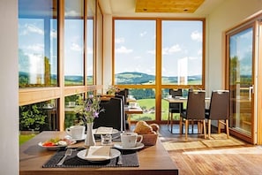 Vista des de l'allotjament
