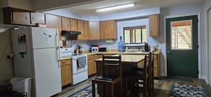 Microwave, oven, stovetop
