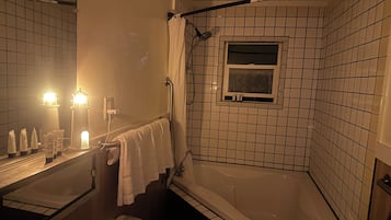 Handdoeken, zeep, toiletpapier