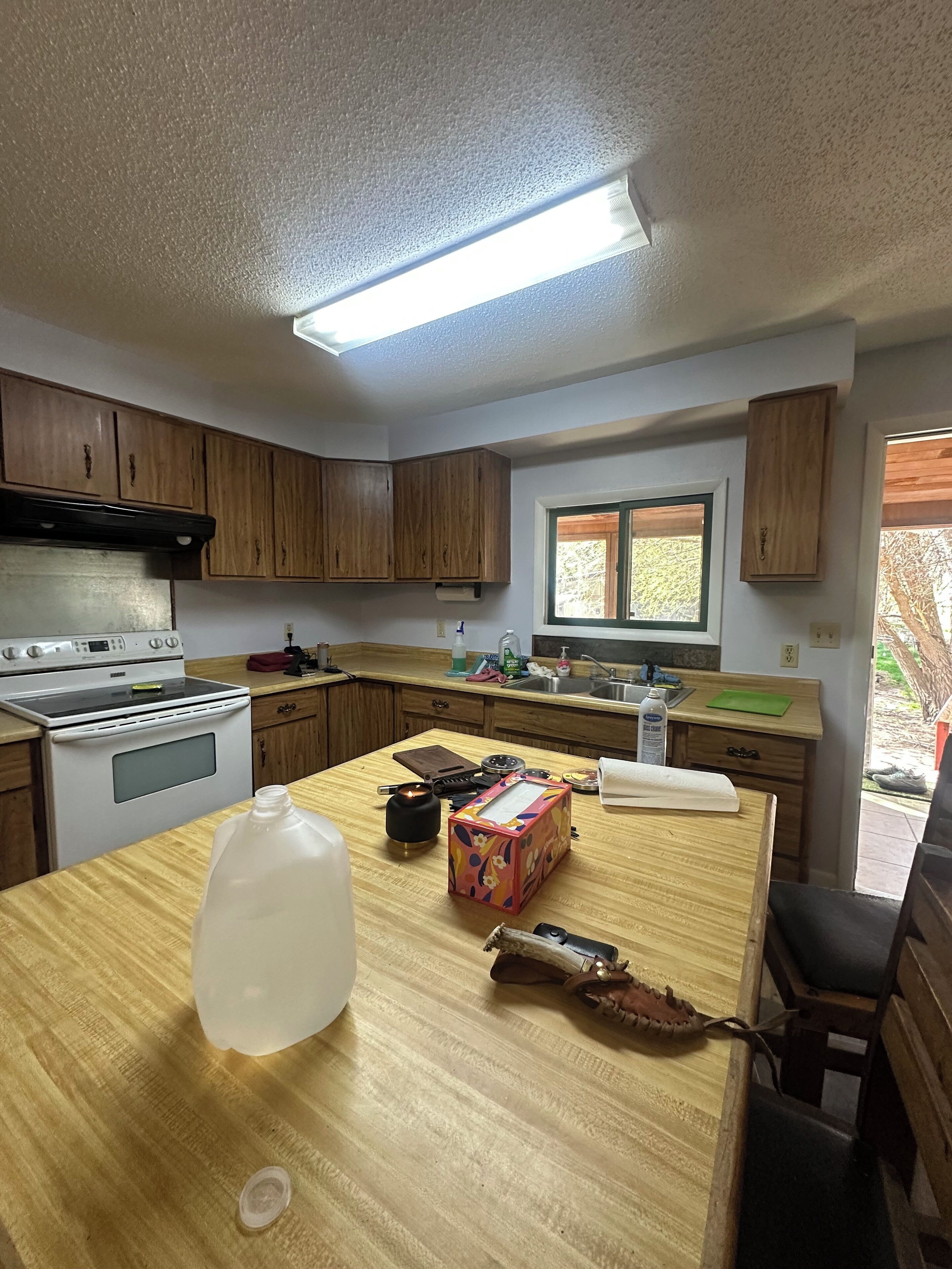 Microwave, oven, stovetop