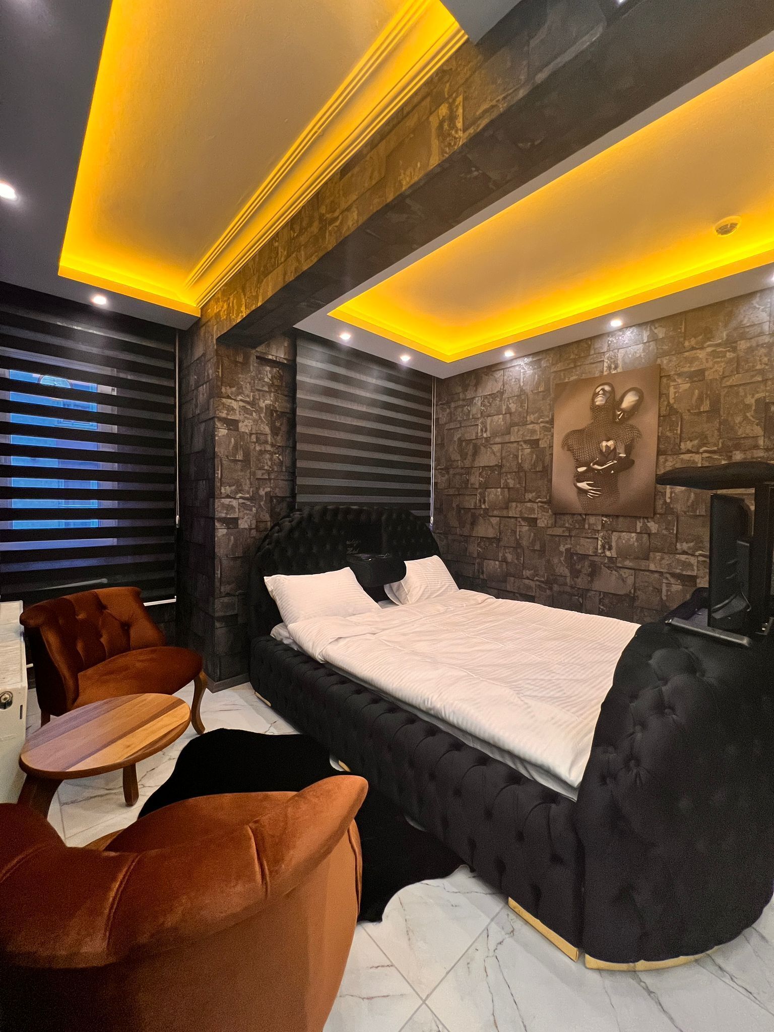 ห้องลักซ์ชัวรี่, อ่างน้ำร้อน, วิวสวนสาธารณะ | เตียง Select Comfort, โต๊ะทำงาน, Wi-Fi ฟรี