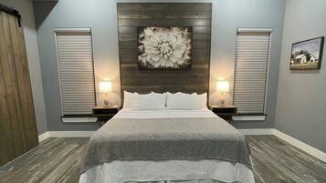 4 dormitorios, tabla de planchar con plancha, wifi y ropa de cama