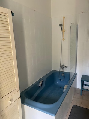 Shower, hair dryer