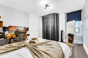 2 Schlafzimmer, Bügeleisen/Bügelbrett, WLAN, Bettwäsche