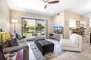 Condo, 1 King Bed, Balcony (Farrell N80) | Living area
