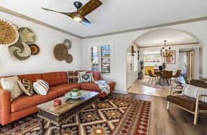 Condo, Multiple Beds, Patio, Garden View (Parocela P111) | Living area