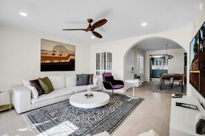 Condo, Multiple Beds, Patio, Garden View (Parocela D27) | Living area - Mesquite Oasis Haven (Palm Springs)