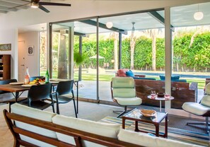 House, Multiple Beds, Pool Access, Mountain View (Riverside) | Outdoor dining - Lost Oasis (Palm Springs)