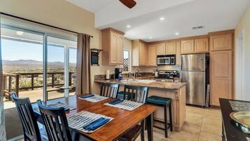 House, Multiple Beds, Patio, Mountain View (Oasis) | Private kitchen | Coffee/tea maker