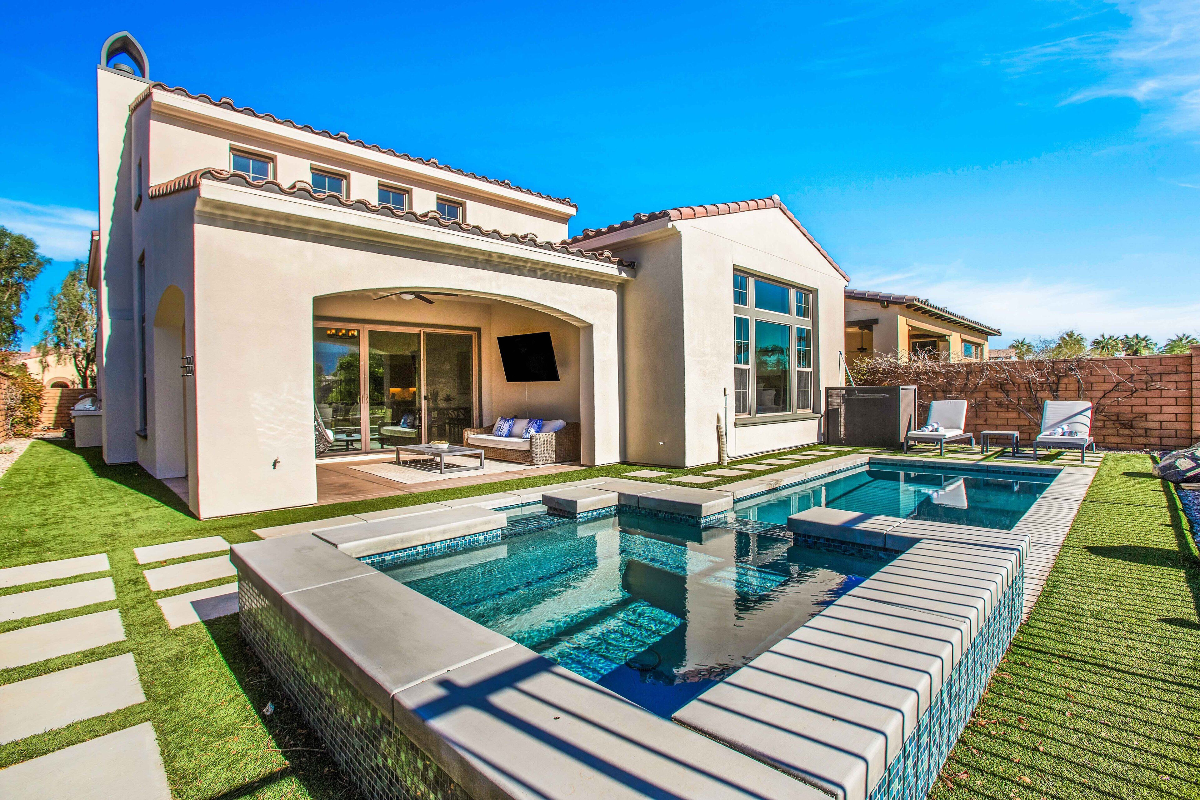 Alberca al aire libre 