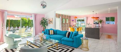 Ferienhaus, Mehrere Betten, Poolzugang, Poolblick (Via Escuela) | Innenbereich