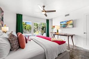 House, Multiple Beds, Pool Access, Pool View (Lujo) | Individually decorated, individually furnished, bed sheets - Birdcage Palm Springs (Palm Springs)