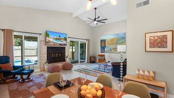 独立别墅, 多张床, 使用泳池, 泳池景观 (Nueva Vista) | 用餐