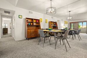 Condo, Multiple Beds, Balcony, Mountain View (Plaza Villas 615) | Dining - Sweet Citrus Condo (Palm Springs)
