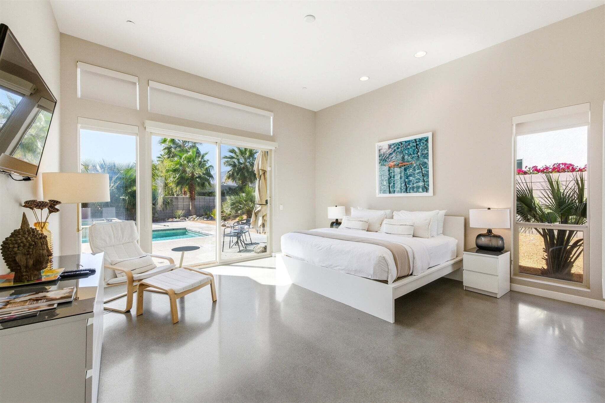 Casa, varias camas, acceso a la alberca, vista a la montaña (Lucent) | Decoración personalizada, muebles diferentes y ropa de cama 