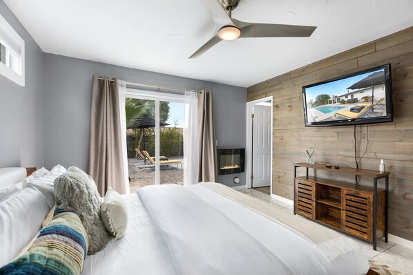 House, Multiple Beds, Pool Access, Pool View (Volturno) | Individually decorated, individually furnished, bed sheets