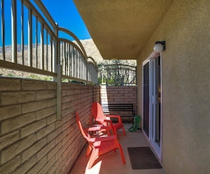Appart'hôtel, plusieurs lits, patio, vue montagne (Sandstone) | Terrasse/Patio