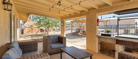獨棟房屋, 多張床, 庭院, 花園景觀 (Desert Gold) | 露台/庭院