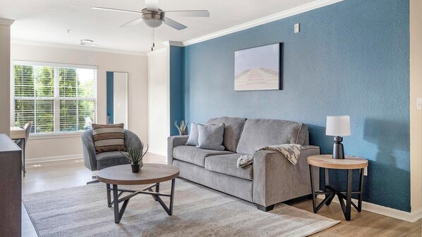 Smart TV - Landing | Modern 2BD, Courtyard, Game Room (Murfreesboro)