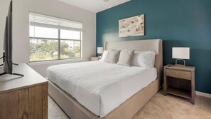 2 bedrooms, desk, iron/ironing board, WiFi