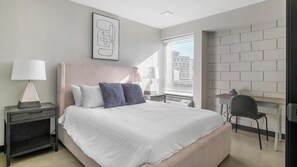 1 bedroom, desk, iron/ironing board, WiFi