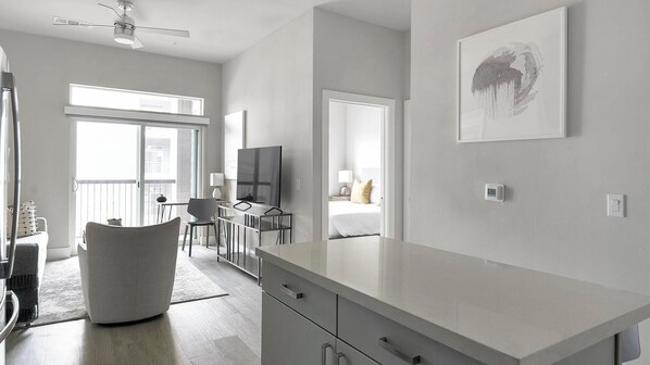 1 bedroom, desk, iron/ironing board, WiFi