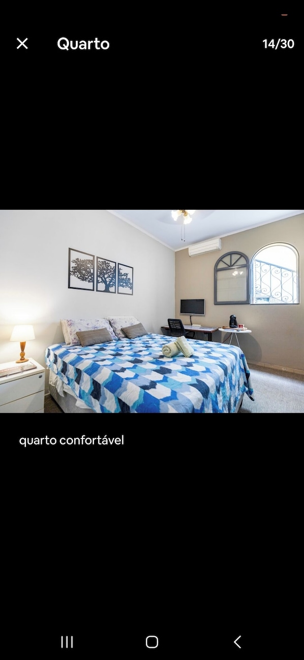1 bedroom, desk, iron/ironing board, free WiFi