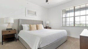 1 bedroom, desk, iron/ironing board, WiFi