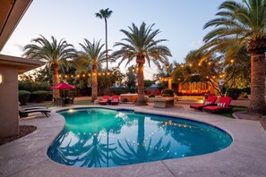 House (Multiple Bedrooms) | Front of property - Sunset Palms-pool, Spa & Sports Court-scottsdale (Scottsdale)
