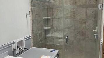 Towels, soap, toilet paper