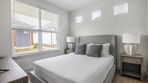 2 sovrum, skrivbord, strykjärn/strykbräda och wi-fi