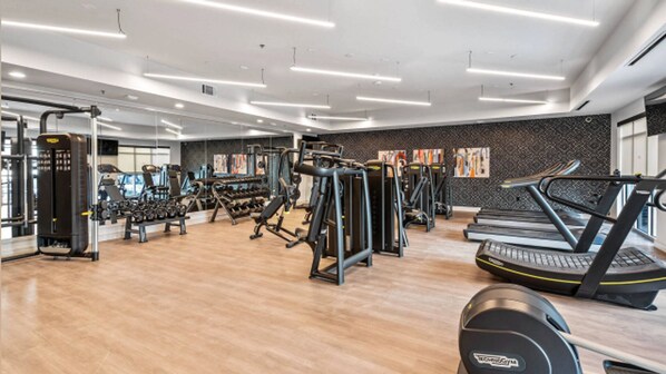 Fitnessbereich