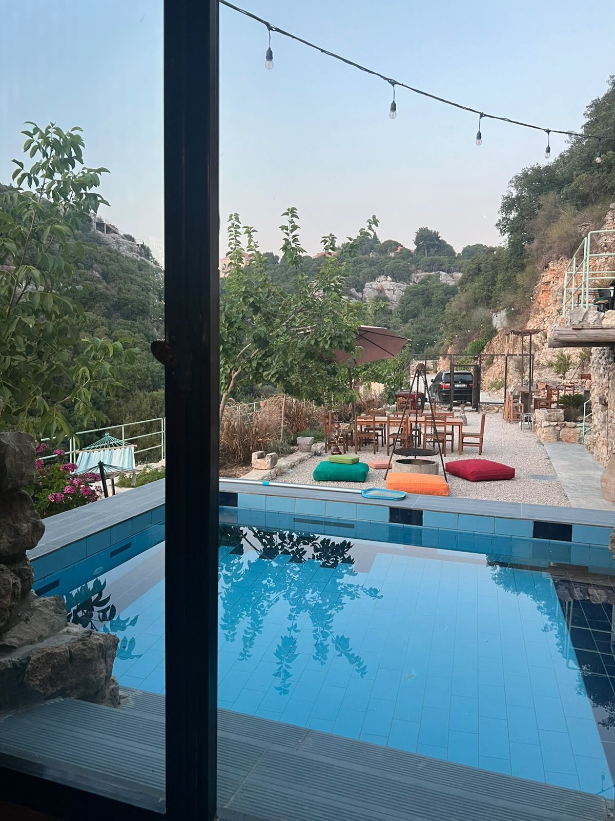 Seasonal outdoor pool