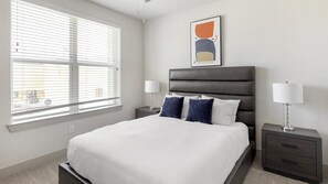 1 bedroom, desk, iron/ironing board, WiFi - Landing | Spectacular 1BD, Gym, Game Room (Grand Prairie)