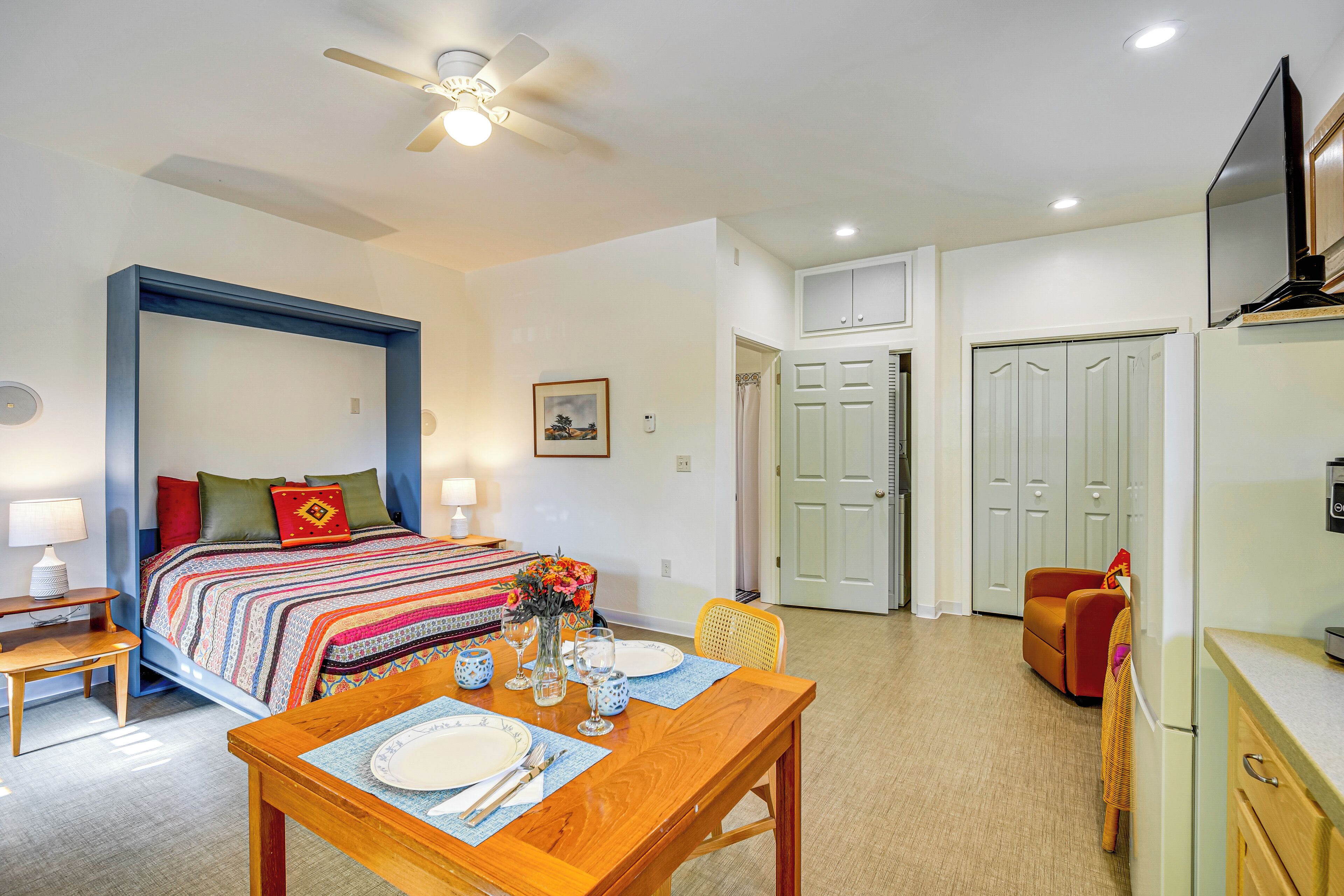 Trail Vacation Rental | Studio | 1BA | Step-Free Access | 400 Sq Ft