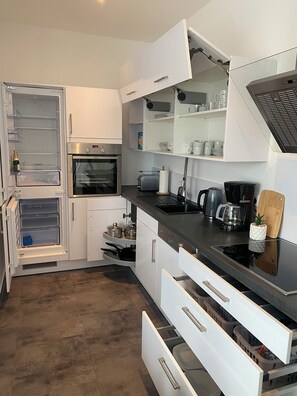 Private kitchen - Cozy vacation apartment (Eichenzell)