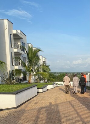 Enceinte de l’hébergement