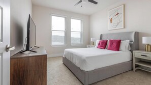 1 bedroom, desk, iron/ironing board, WiFi